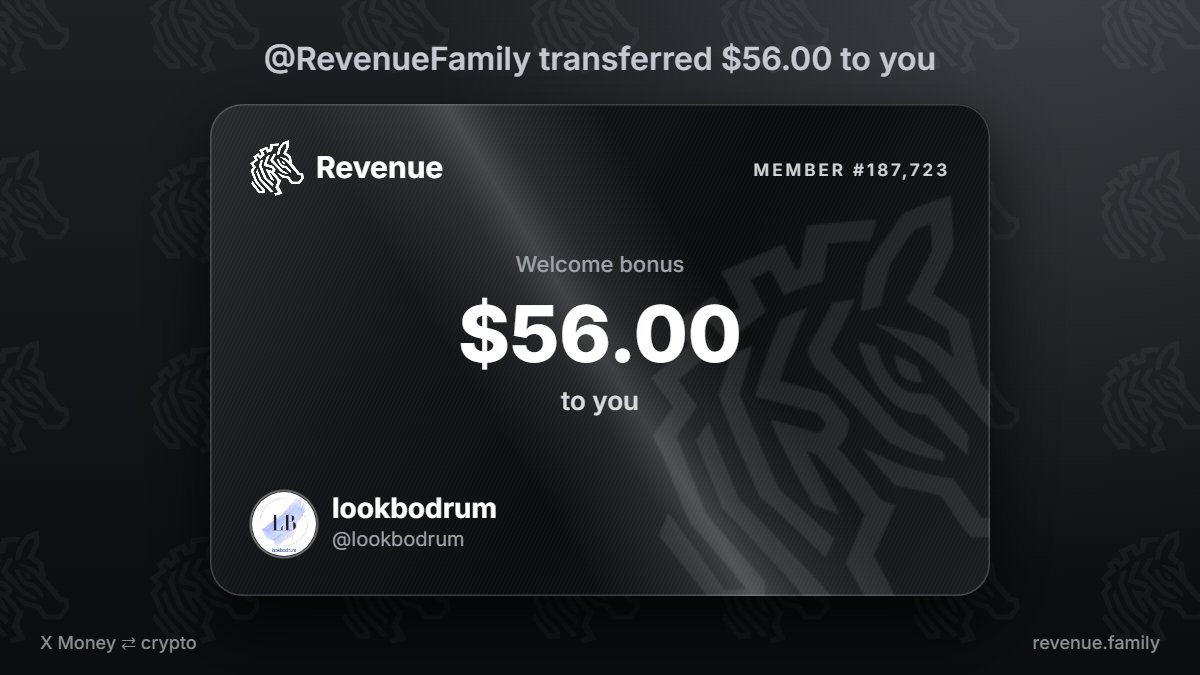 lookbodrum's tweet photo. @RevenueFamily @RevenueFamily, got the $56.00 https://t.co/0IpZBo3rlC