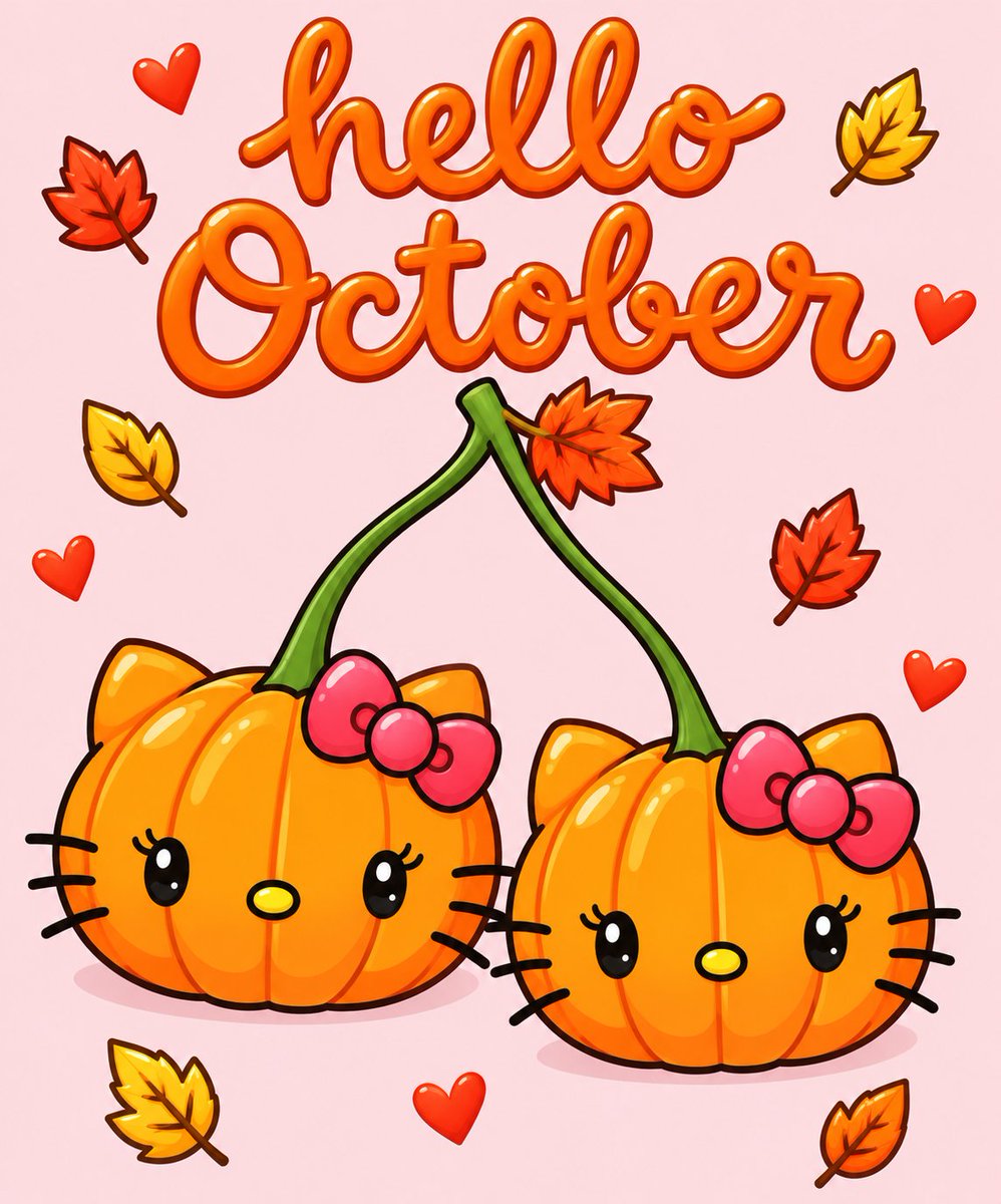 HelloKittyy753's tweet photo. Hello October 👋 https://t.co/LRP8RPbURB