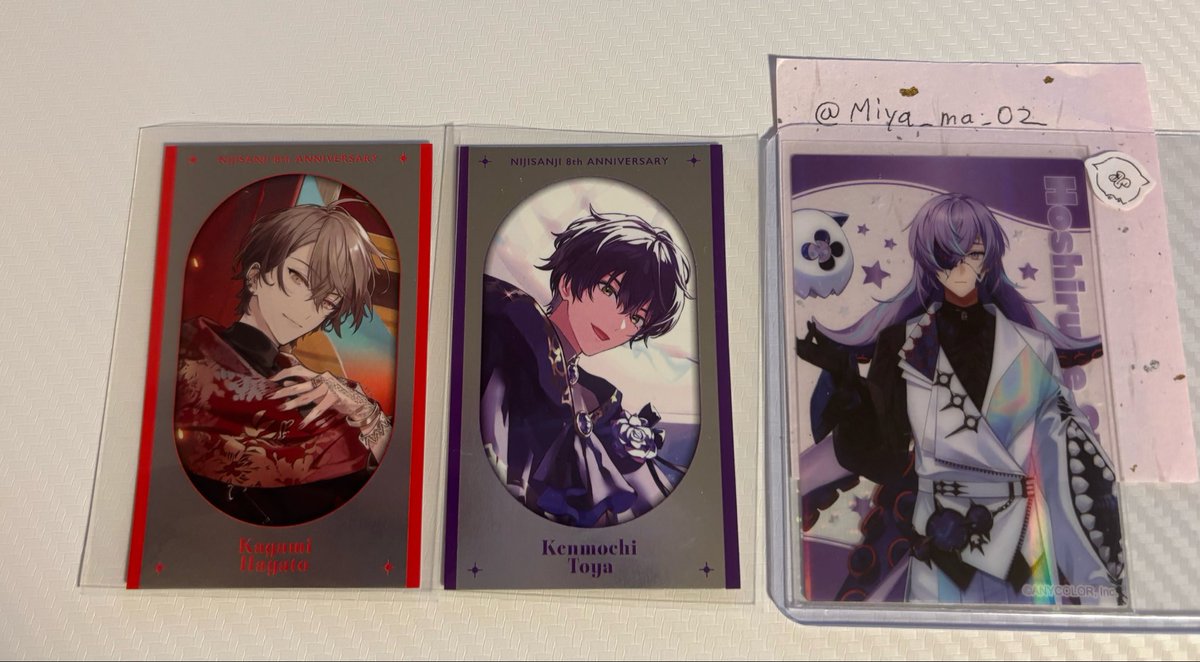 Miya_ma_02's tweet photo. 【交換】 にじさんじ 8th ランダムメタルカード

譲:画像の方

求:同種IDカードの方 https://t.co/Sa5YMDu6E4