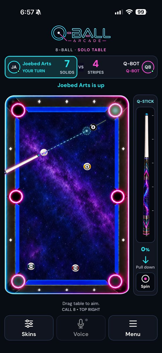 QBallArcade's tweet photo. A look at the skins in Q-Ball Arcade 👀

I’ve been working on ways to bring more personality to the table, along with an upcoming web2 and web3 marketplace for collectibles &amp; cross pollination 🌺🐝

Which skin would you pick? 
I’d love to hear your favorites.

#QBallArcade #Ronin https://t.co/s1CPdSTQpA