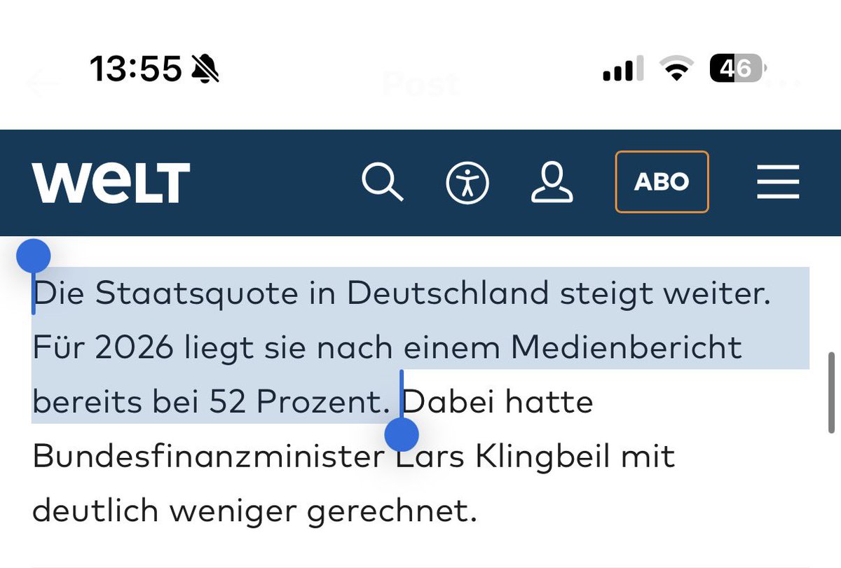 JoanaCotar's tweet photo. „Bei einer Staatsquote von 50 Prozent beginnt Sozialismus“ - Helmut Kohl. https://t.co/YRa3SxMFvJ