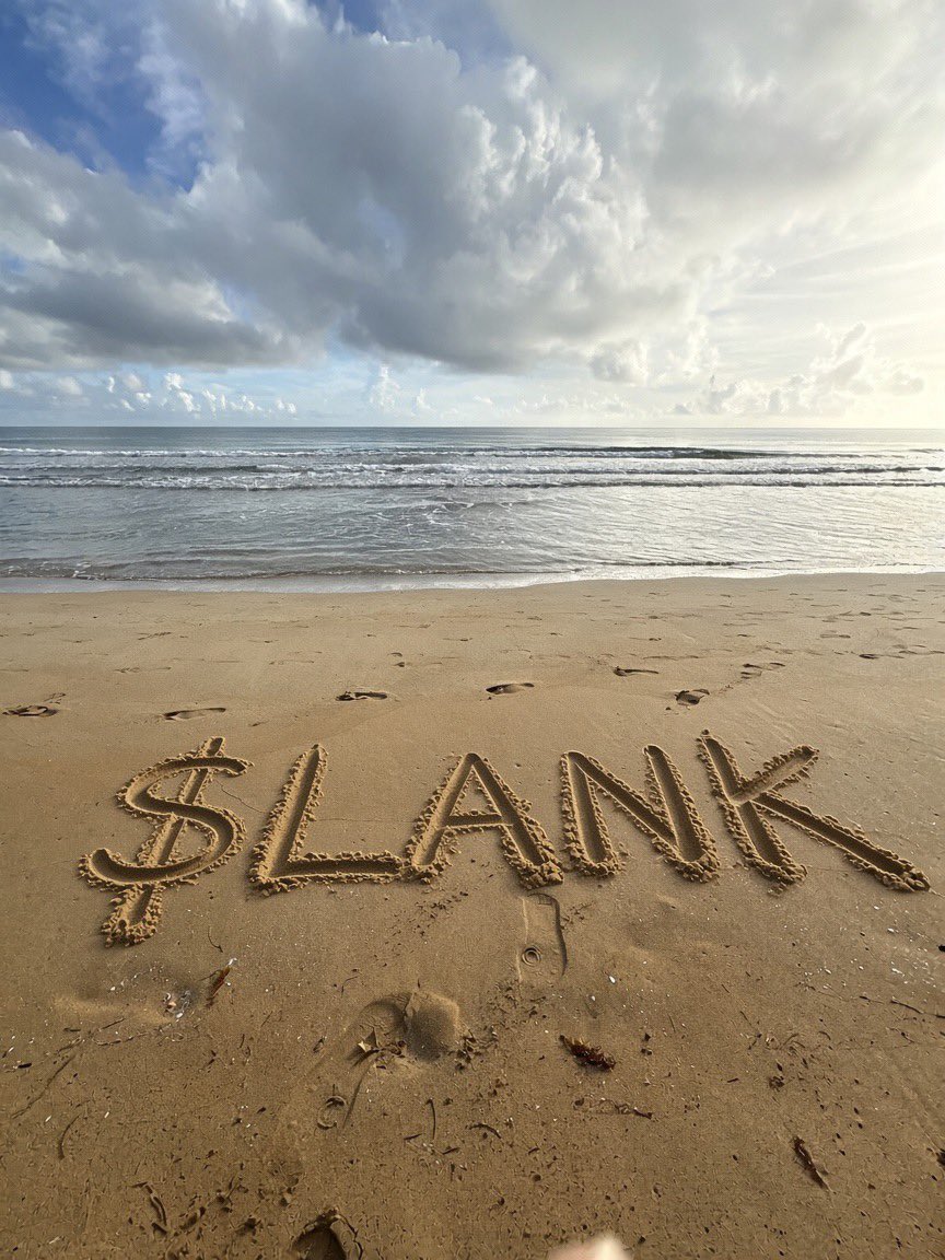 FreightTrainT's tweet photo. The future of crypto is now and if you don’t hop on $LANK now we’ll be lookin down on yall from the top https://t.co/XbYdYQVzUO