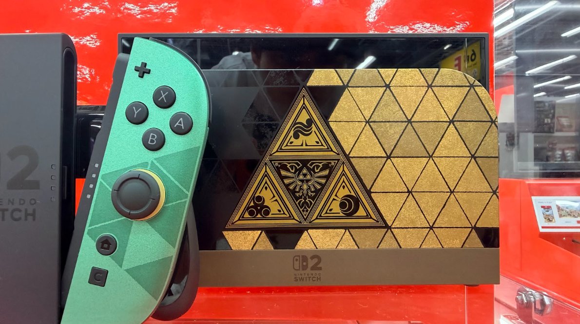 rodrigocoelhoc's tweet photo. EXCLUSIVO: Imagens do novo Switch 2 especial 40 anos de The Legend of Zelda

Os detalhes ficaram INCRÍVEIS https://t.co/kq2UozGZiL