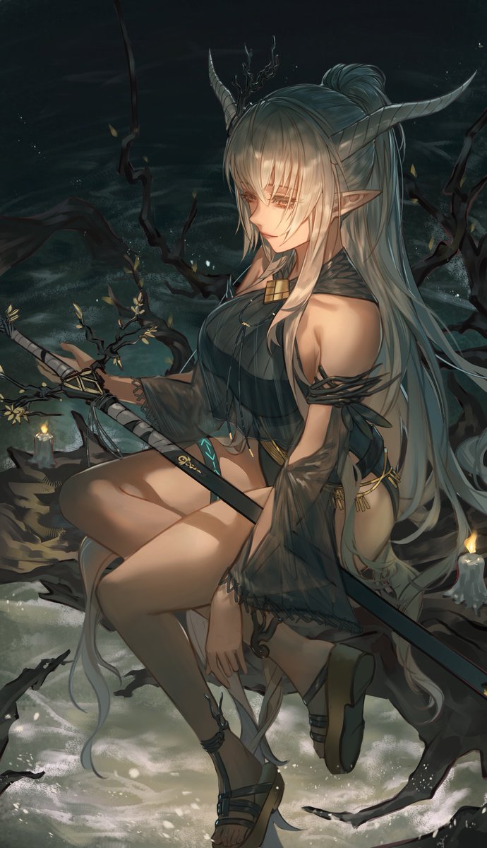 Ffly19019727's tweet photo. #Arknights #明日方舟 #闪灵 #Shining
继续搬老图，求个心心。 https://t.co/JUTfzD3mW2
