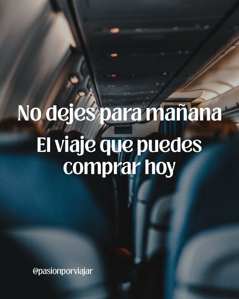 JanisWalner's tweet photo. Photo by Pasión Por Viajar on June 20, 2026. It may feature a suitcase meme. https://t.co/6sTXs6BUe6
