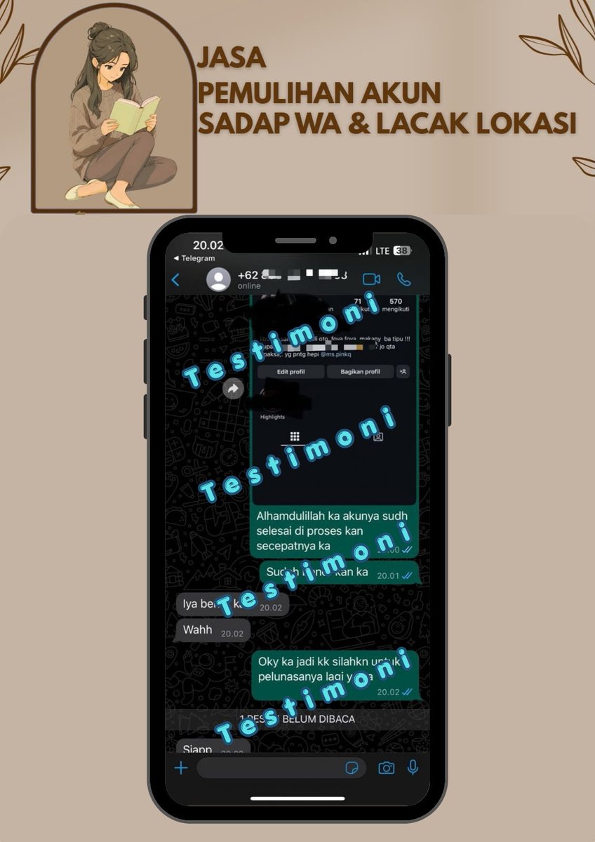 taxoyakie's tweet photo. recovery &amp; delete account media sosial

jasa pemulihan akun
- instagram, whatsapp, x, gmail, tele, youtube, google, data data, game, steam, lain sebagainya

hapus akun
- facebook, tiktok, line, get contact sadap wa, lacak lokasi, hack akun

 fsr?📲whatsapp di bio! https://t.co/irugdAIClO