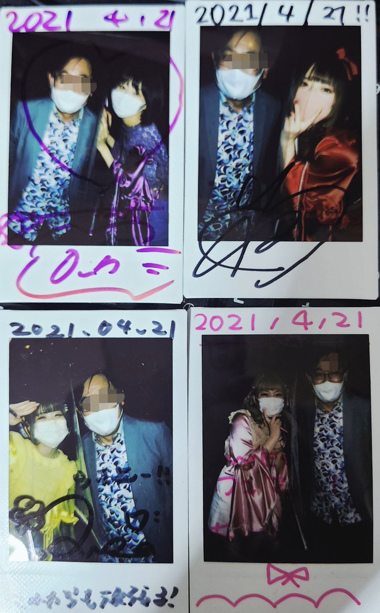 YT03833Z's tweet photo. 伝説のグループ　#夢幻クレッシェンド　#ユメクレ #百千もね 　21年4.21、うだちゃん、りっさ、ももちゃす 4人全員残ってた。26/10/24  復活ライブ　楽しみ推してて良かった https://t.co/Bm4nsIZynf