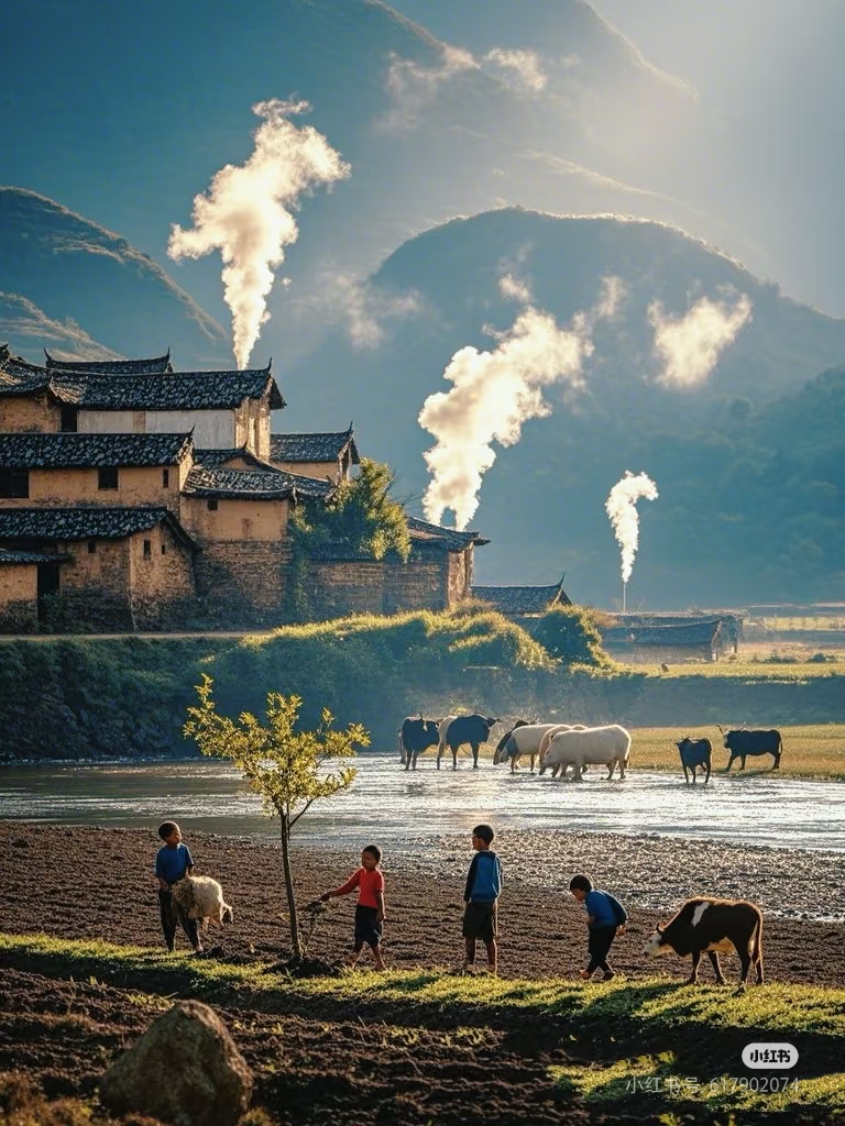 drkashl135's tweet photo. [Right at Langpu Cun, I feel so content—today’s small joy is here!]， https://t.co/QSuyMWZxSc