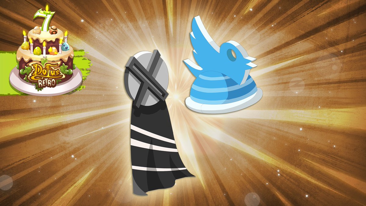 DOFUSRetro_ES's tweet photo. 🎁 #SORTEO 6/7 para celebrar el 7.º aniversario de Retro!!

¡Participa y tendrás la oportunidad de ganar uno de estos premios a tu elección: un Caskwiter o La Capix! Habrá un ganador, elegido al azar. 🏆

¿Cómo participar? 
1️⃣ Sigue a @DOFUSRetro_ES
2️⃣Responde correctamente: 

¿Cuál es el número máximo de puntos de logros que puedes conseguir?

🏆 Los ganadores serán seleccionados el viernes 02 de Octubre a las 16hrs (Hora París).

¡Mucha suerte! 🍀