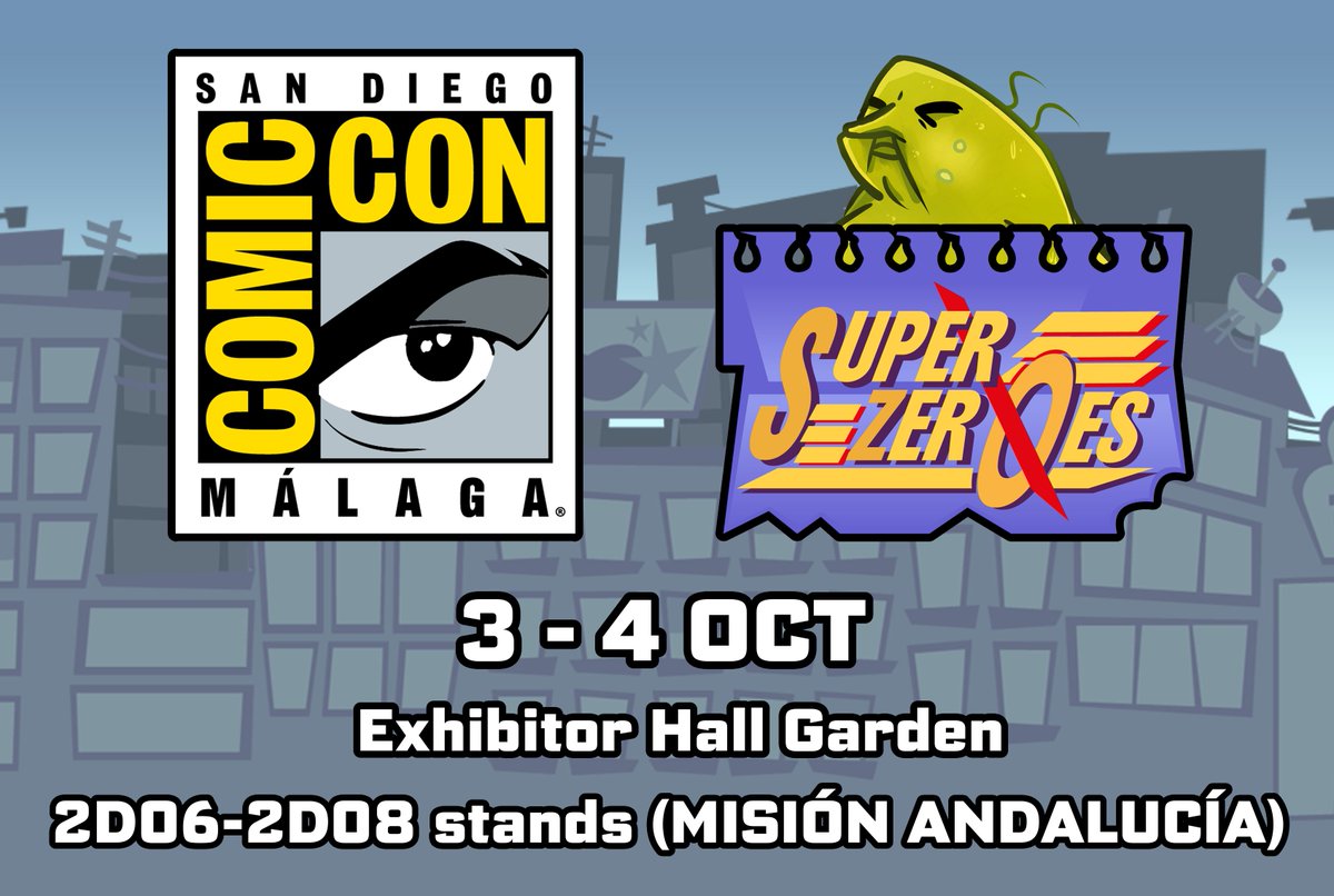 wearedoorman's tweet photo. We’re heading to Comic-Con Málaga!

Come visit us on Saturday Oct 3rd and Sunday Oct 4th and try our playable demo at the Exhibitor Hall Garden (Stands 2D06–2D08), thanks to Misión Andalucía!

#ComicCon #ComicConMalaga #GameDev #IndieDev https://t.co/VjJ4DXhwNR