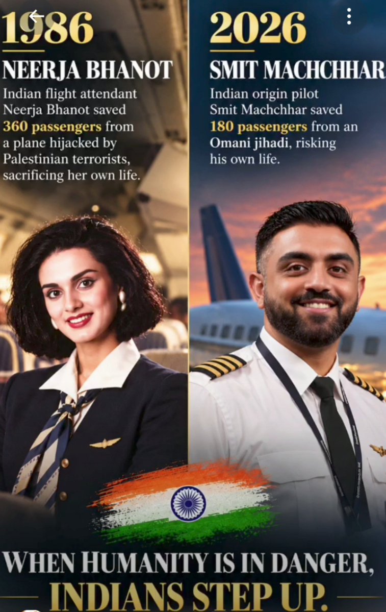 natrajika's tweet photo. Whattt.... Coincidence 

India....🇮🇳❤️

#CaptainSumitMichhar #CaptainSumitMichhar #neerjabhanot 

#Israël #dubai https://t.co/Az1JPyLmuk