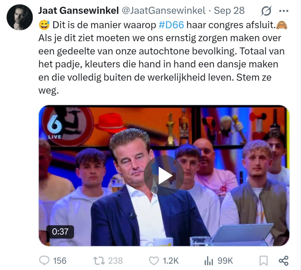 ypiatic2's tweet photo. #blokkeerheld @JaatGansewinkel praat over "linkse morele verhevenheid" terwijl hij iedereen die anders denkt dan hij de maat neemt om vervolgens als een #laf onderkruipseltje op de blokkeerknop te drukken.
Jaat is een #snowflake met een #slachtofferrol en bovenal een #jankbal https://t.co/AiRB3X92Tc