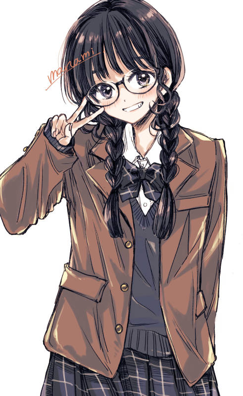 _manamisugano's tweet photo. ＃メガネの日　＃眼鏡の日 https://t.co/dXOUV1gAal