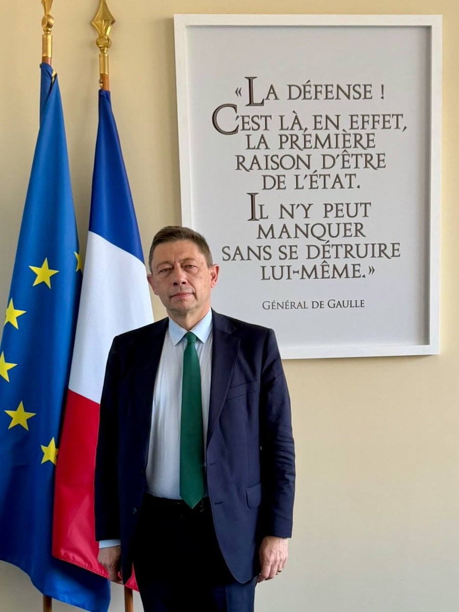 JL_Thieriot's tweet photo. Je viens d'être élu vice-président de la commission de la Défense nationale et des forces armées de l'Assemblée nationale @AN_Defense ; je remercie mes collègues pour leur confiance. 

Je continuerai, à ce poste, à défendre une ligne claire : celle du réarmement de la France, qui est une ardente obligation.