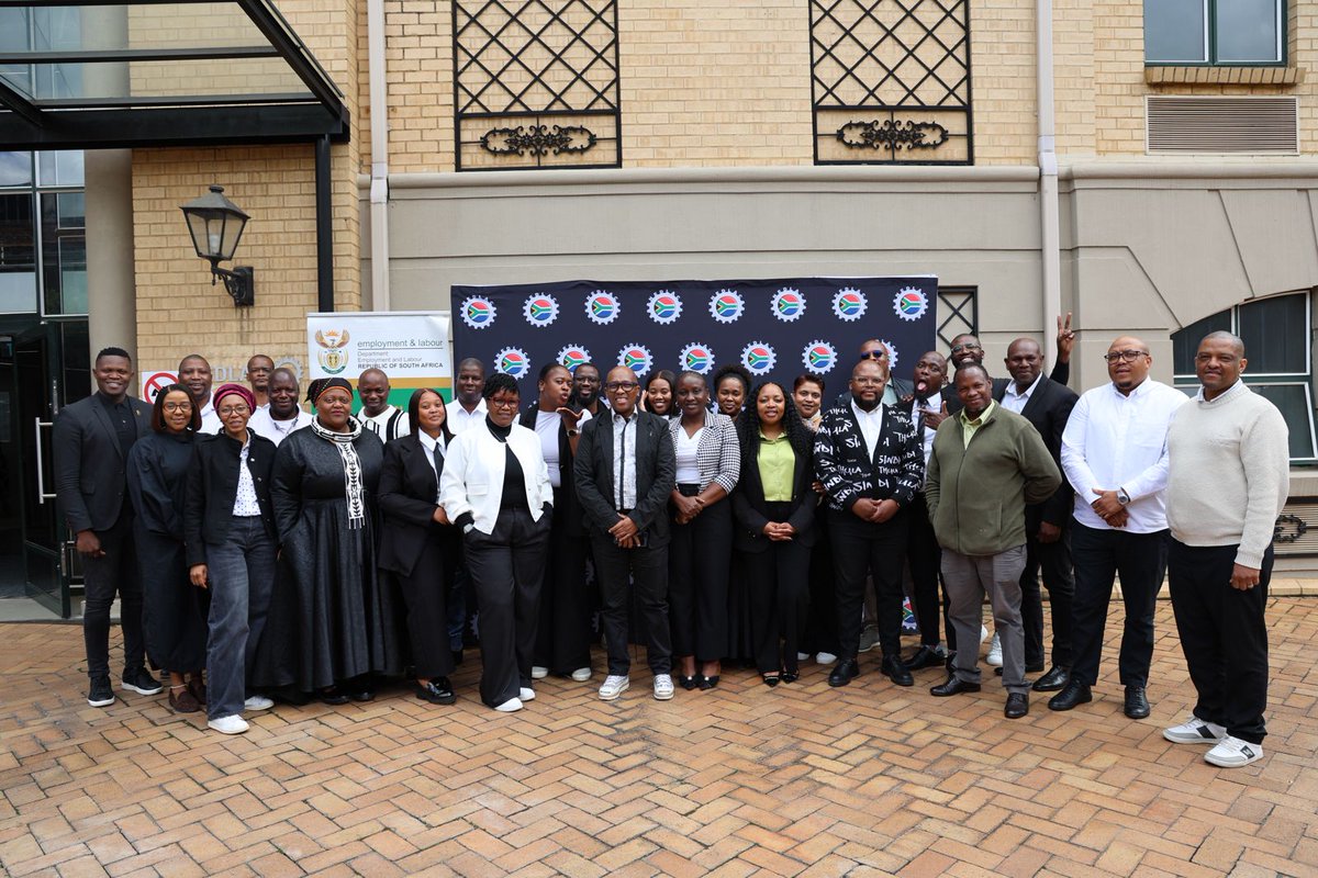 deptoflabour's tweet photo. The  Department of Employment and Labour communicators are today, 1 October 2026, engaging at the two-day Communications Forum at NEDLAC, alongside Provincial Communication Officers (PCOs)from across the country and communicators from the Department’s entities. https://t.co/4IEaeg91W9