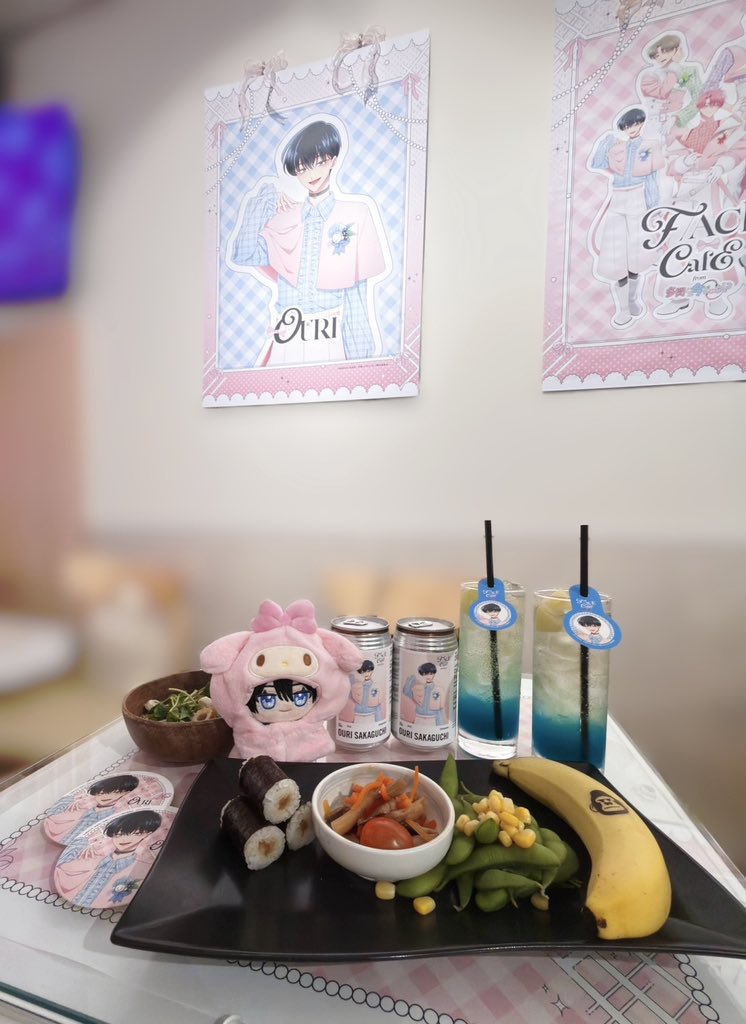 menyqq_'s tweet photo. F/ACE CAFE ^₀̴̶̷ ̫ ₀̴̶̷^ฅ
念願の俺様バナナとっても可愛かったー♩ https://t.co/t1dY6bIWz2