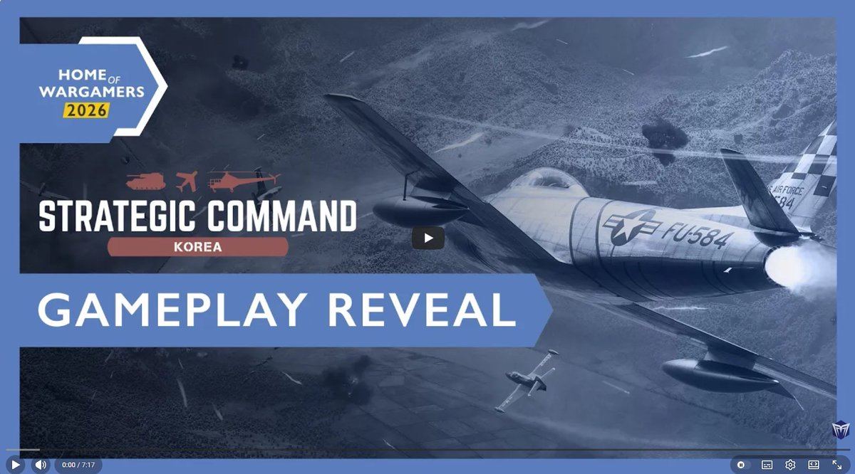FurySoftware's tweet photo. The second of our two interviews released in one day is with Ryan O'Shea, as he shares information on what Strategic Command: Korea entails.
https://t.co/azd5aUzmSY https://t.co/eqeG9fq0Bf