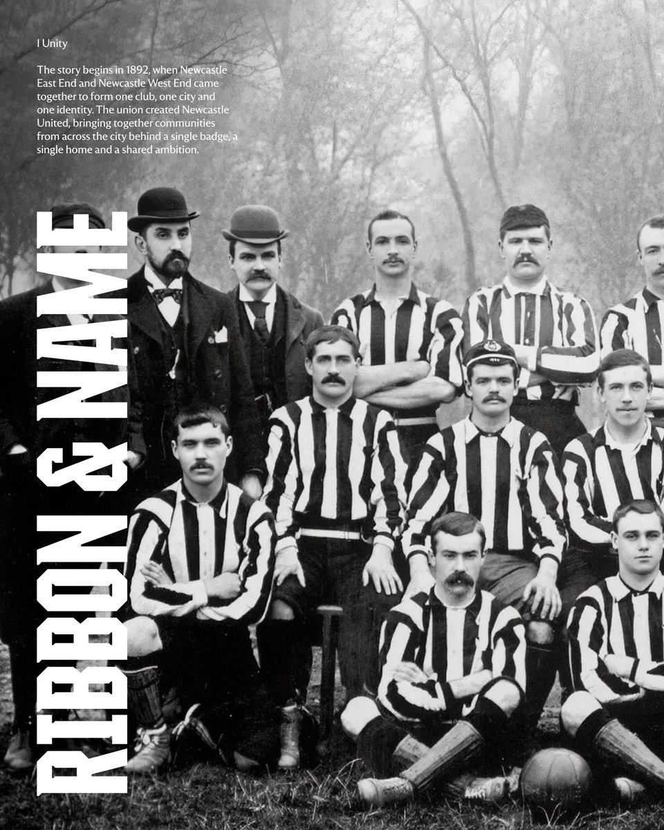 NUFC's tweet photo. Our crest is drawn from Newcastle's city coat of arms. Few crests in football are so deeply rooted in the place they come from, and supporters were emphatic about what should remain.

Our castle, which inspires our name and has represented our brave city for centuries, has been fortified within our new crest design.

So too is our redesigned black and white shield, flanked by hippocampi – a mythological nod to our proud maritime history of building ships, inspiring trade and helping to shape the world.

And our demi-lion, pennon and ribbon bearing the club's name have also been refined, adding balance and alignment to the overall structure.

The details matter.