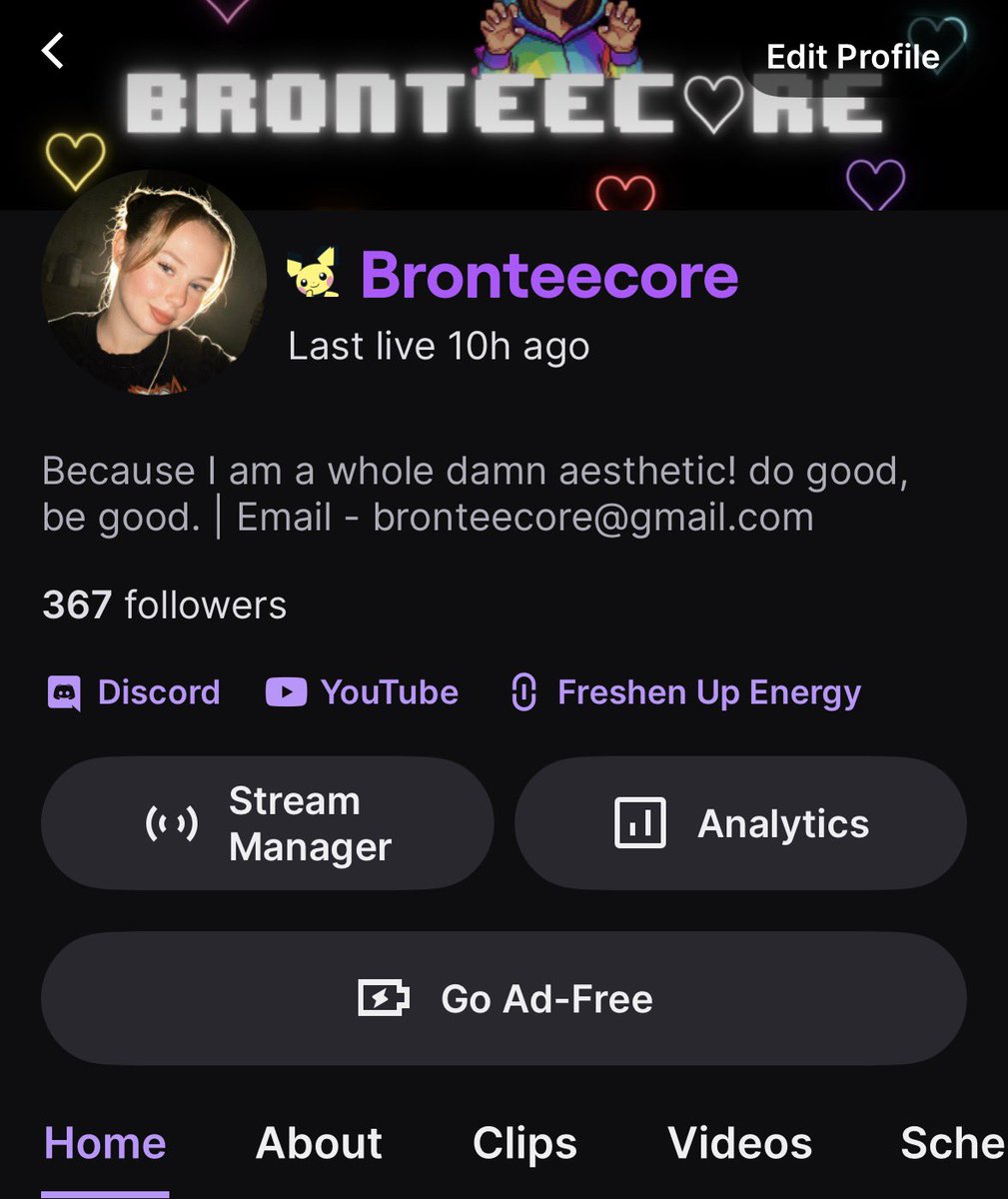 bronteecore's tweet photo. 367 followers?!
My two long term goals are to reach 500 followers by new years and 1k by my birthday (April 17th)

Y’all think I can do that? https://t.co/J95MiBi1Ty
