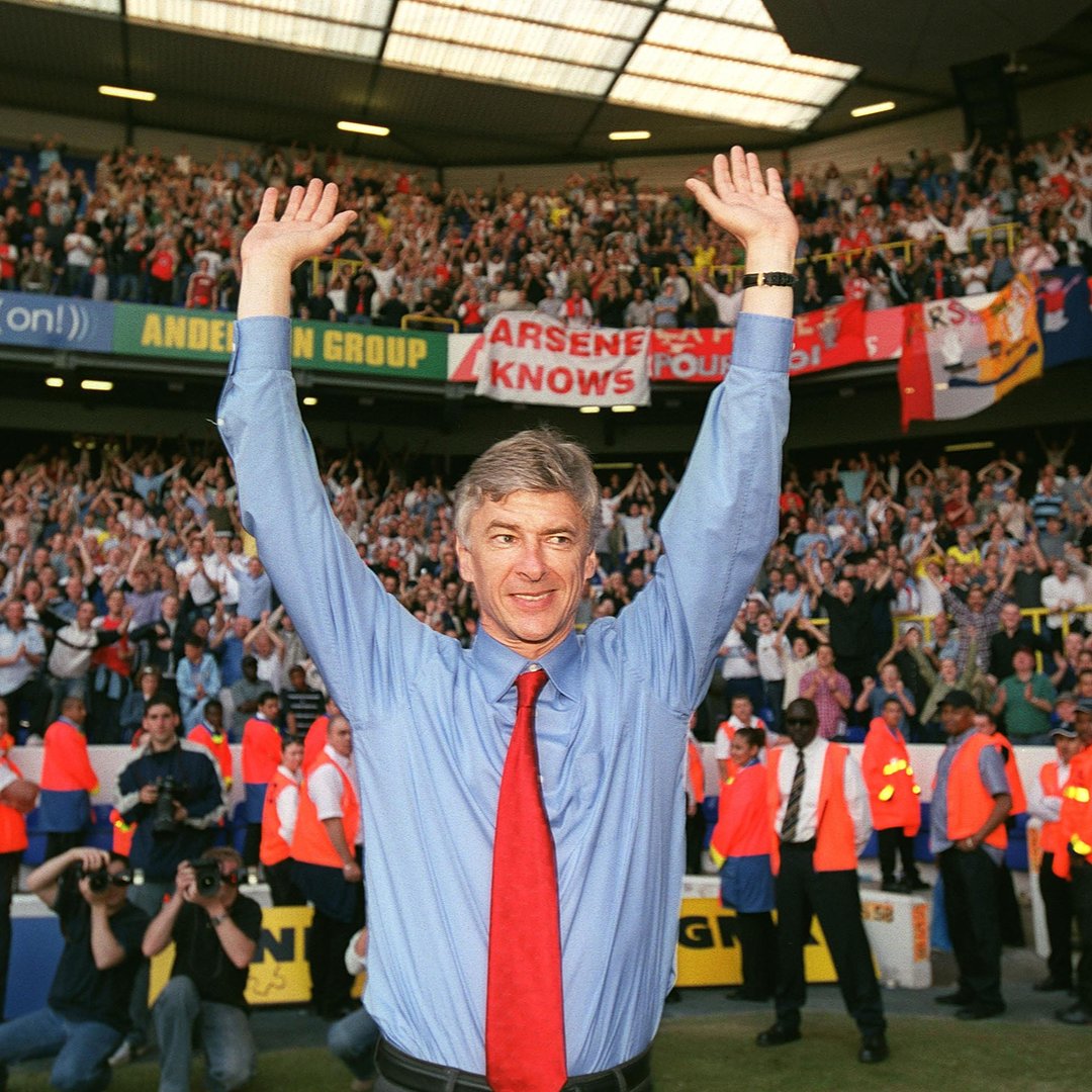 Arsenal's tweet photo. History captured 📸

The stories behind Arsene Wenger's most iconic photos 👇