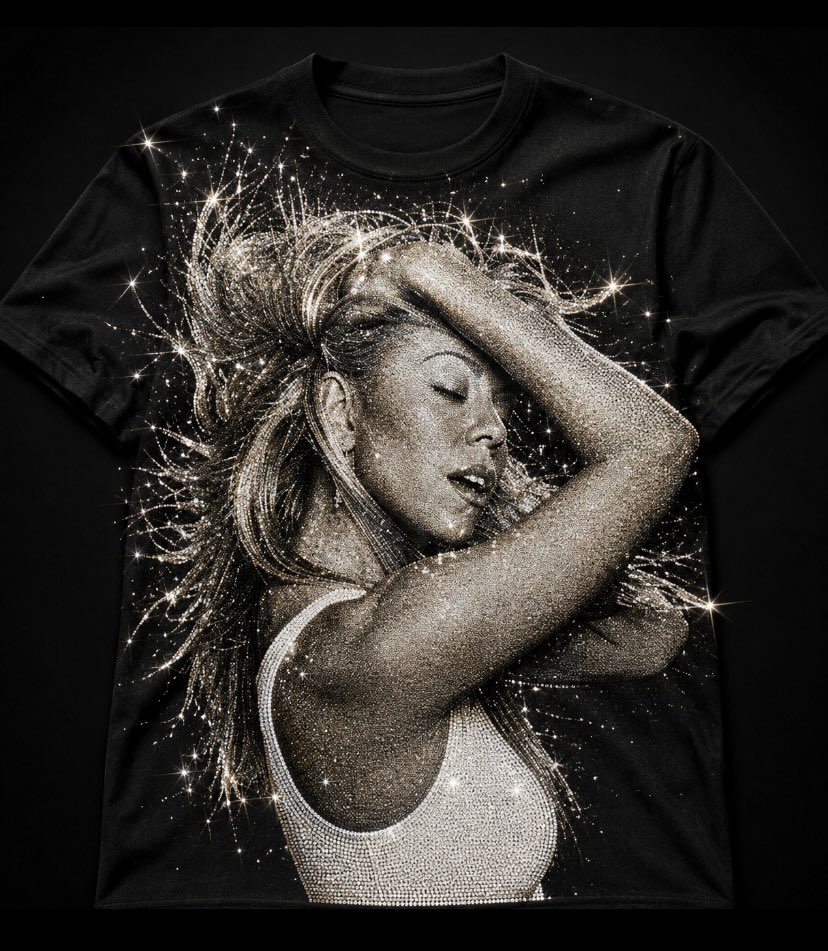 patrickCCW's tweet photo. @MariahCarey @MariahAlerts  this is the merch we deserve for #Glitter25 https://t.co/erdvmGUvgn