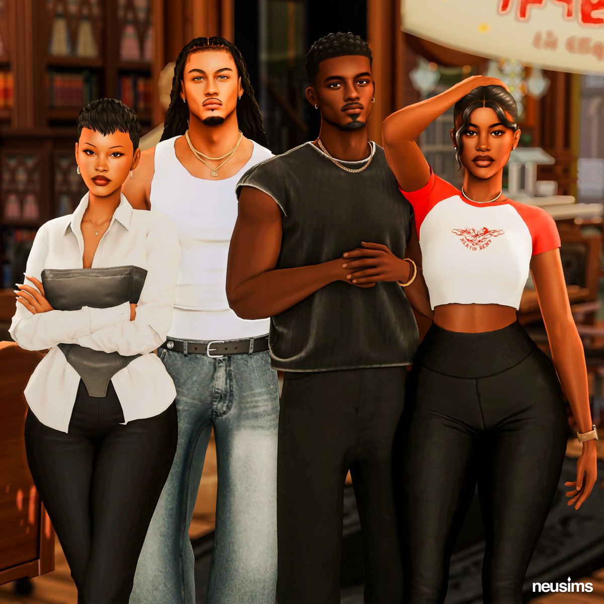 NEUSIMS_'s tweet photo. A Different World Sim Dump is Out NOW on Patreon #TheSims4 https://t.co/hqAeUp8fhM