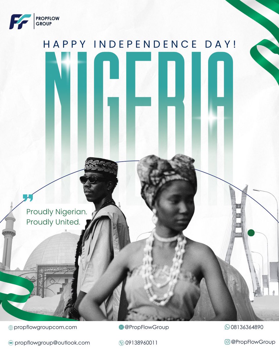PropflowGroup's tweet photo. A stronger Nigeria starts with people who are equipped to build it.

At PropFlow Group, we believe that developing people, strengthening organizations, and equipping the workforce are all part of building a better future.

Here’s to a Nigeria where knowledge creates opportunity. https://t.co/p7QMhPJJ4y