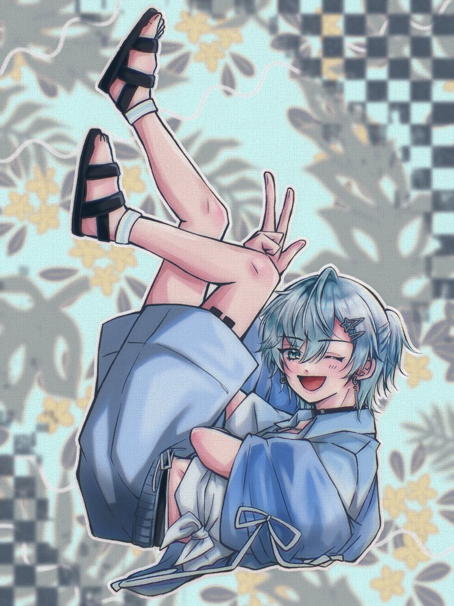 tadanogu_gocha's tweet photo. 10月だけどまだまだハピサマ許されますか！！！🌞🌴🌺✨

 #らぴあーと https://t.co/SNVPqllbdz