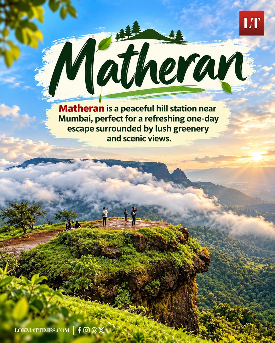 lokmattimeseng's tweet photo. Weekend plans sorted! From scenic beaches and peaceful hill escapes to forts and nature-filled spots, Mumbai has plenty of easy one-day getaways.
#Mumbai #WeekendGetaway #OneDayTrip #MumbaiTravel #lokmattimes https://t.co/jZiPMtA12h