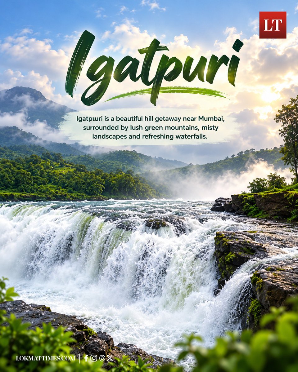 lokmattimeseng's tweet photo. Weekend plans sorted! From scenic beaches and peaceful hill escapes to forts and nature-filled spots, Mumbai has plenty of easy one-day getaways.
#Mumbai #WeekendGetaway #OneDayTrip #MumbaiTravel #lokmattimes https://t.co/jZiPMtA12h