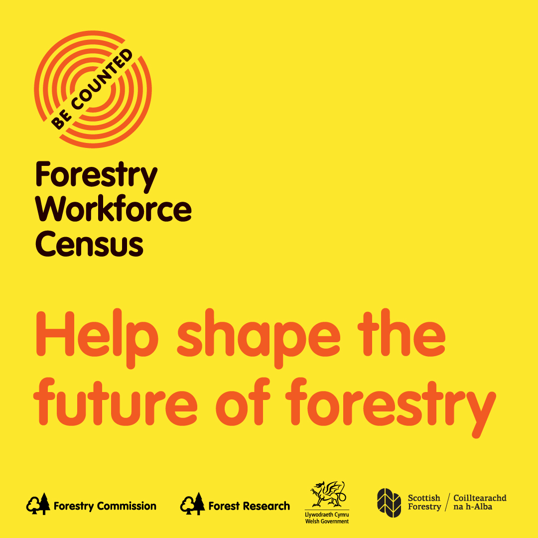 scotforestry's tweet photo. Forestry employers: have your say in the Forestry Workforce Census.

Help build a clearer picture of today's forestry sector by telling us about your workforce as of 1 October 2026.

Organisations of all sizes can take part. Submit your data by 30 October: https://t.co/pCFcakkZIg https://t.co/7t7015ifCj