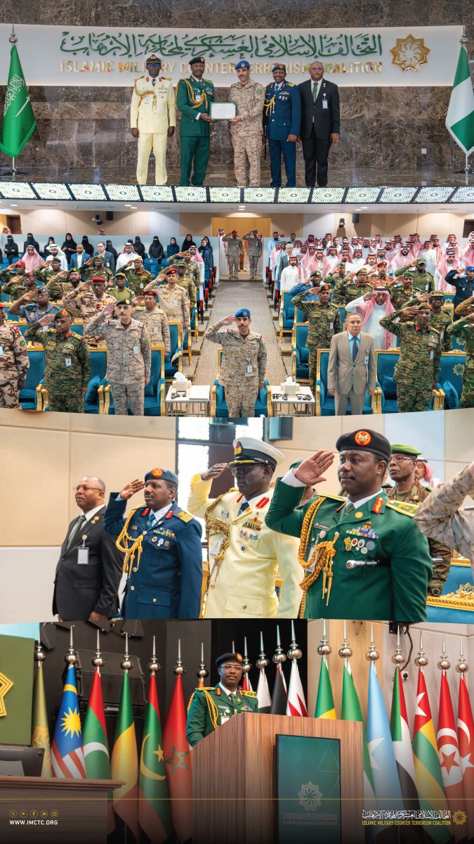 imctc_en's tweet photo. The Delegates of the Federal Republic of #Nigeria to #IMCTC held a ceremony today to celebrate their country’s Independence Day, in the presence of IMCTC Assistant to the Military Commander, Member States’ Delegates, and IMCTC personnel. https://t.co/dWzrhyReeo