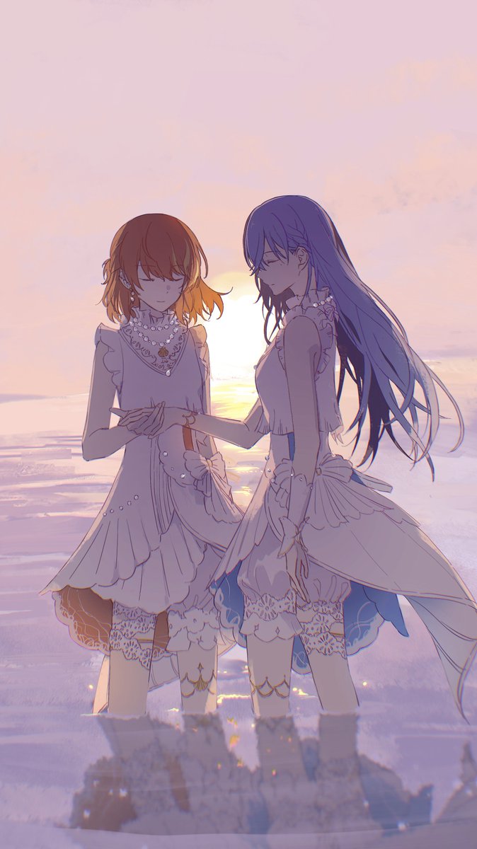 Ryouun_wink's tweet photo. 暮落月升之时🌊 https://t.co/FjjbcY8FSw