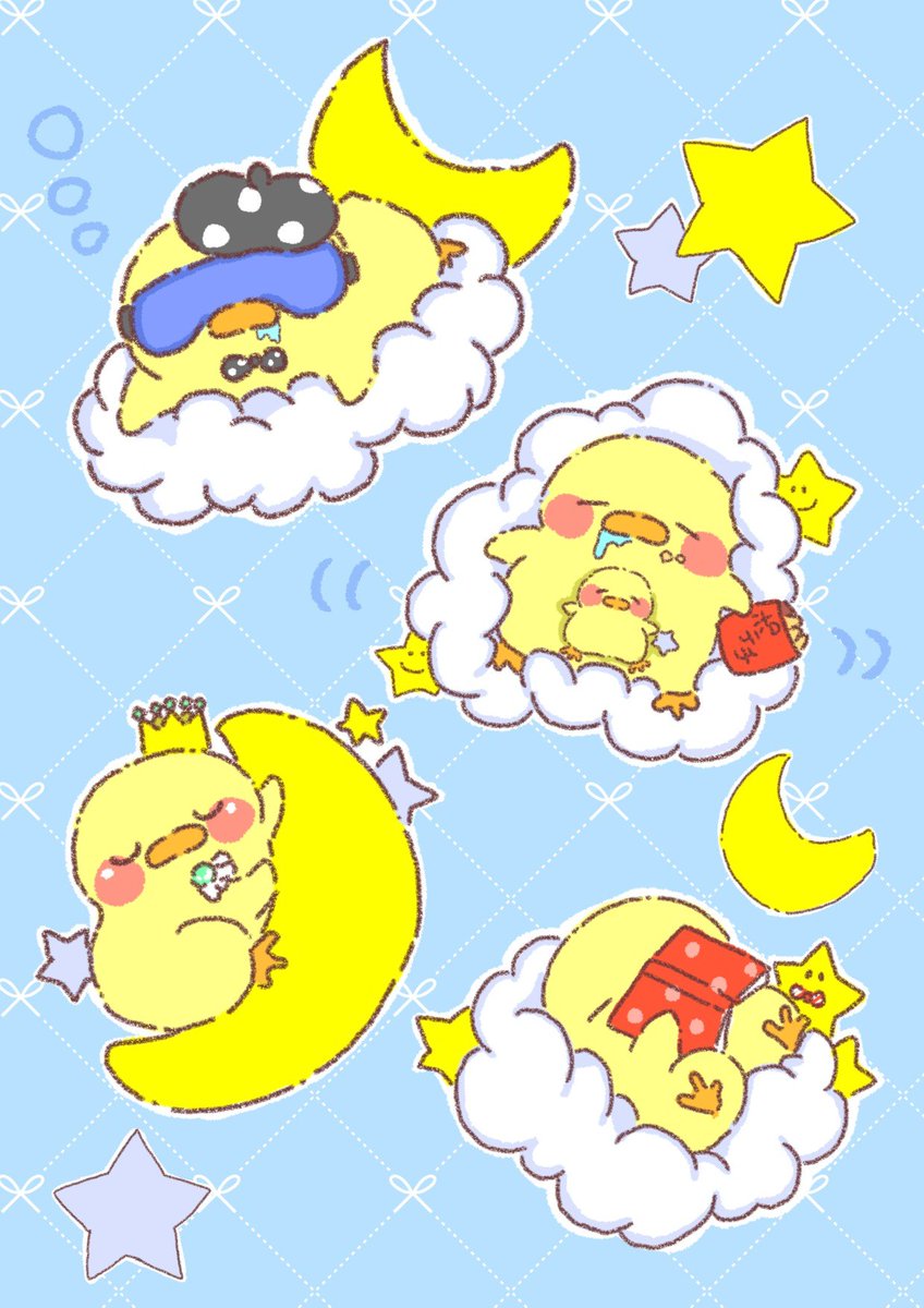etokousaku's tweet photo. 新しいフ���ークシール🐥🍀
どっちもお気に入りです🥰 https://t.co/izbGHfbt88