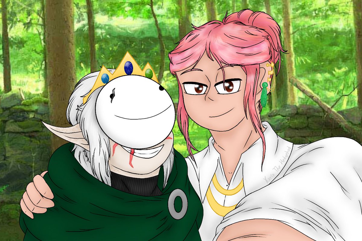 Karia_TH's tweet photo. Only the ones who watched my "TCFSV meet the DSMP" series will understand

#TCFSV #DSMP #rivalsduo #Dream #technoblade #dreamfanart #technobladefanart https://t.co/raOnLqtVtS