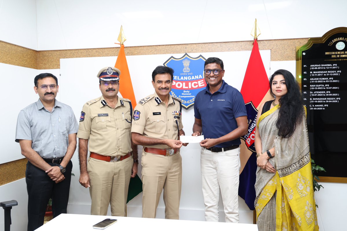CVAnandIPS's tweet photo. Thanks to MYK Laticrete for extending a ₹2 crore CSR contribution towards the construction of the Young India Police School(YIPS)  Academic Block. The school is being developed to provide quality education to the children of police personnel as well as the wider community. Contributions from generous organisations give meaningful support to our efforts to build better infrastructure at YIPS and create facilities that will serve students for years to come.

This contribution is a significant boost to the ongoing construction and will help expedite the work. 

I thank Mr.  Murali Yadama, Managing Director, MYK Laticrete, and his team for their support and for partnering with us in this endeavour. Their contribution will have a lasting value for the students who benefit from YIPS.