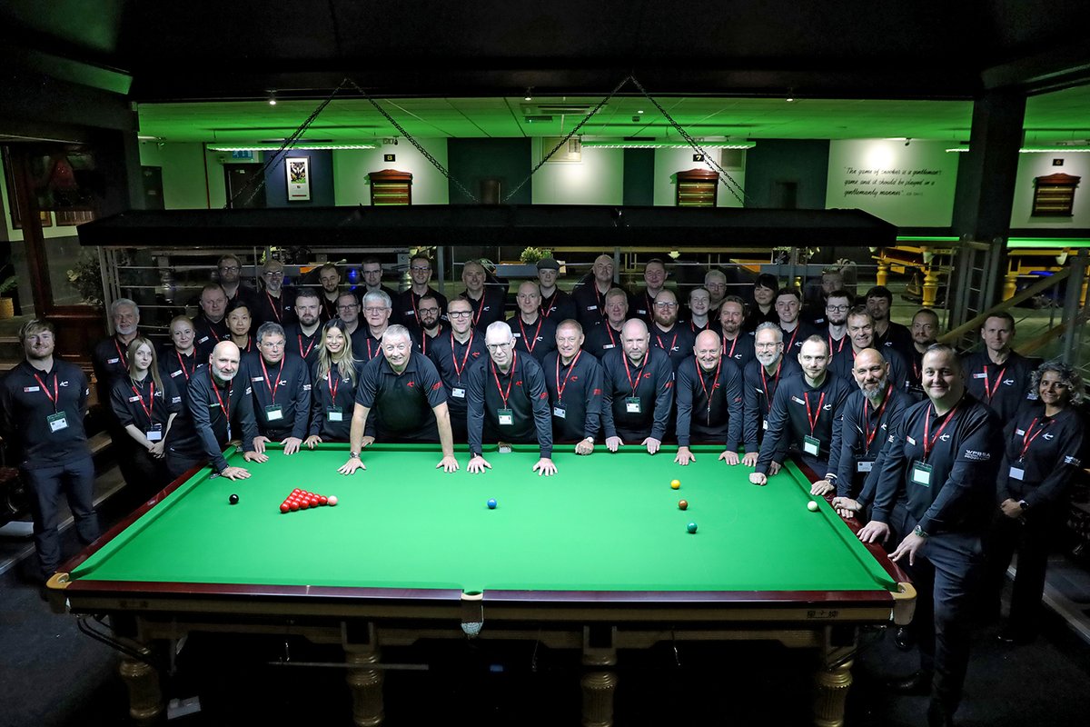 WPBSAofficial's tweet photo. BIGGEST EVER REFEREEING COURSE 🤩

The WPBSA Class 3 Refereeing Course is taking place today at the Northern Snooker Centre in Leeds!

45 prospective new referees are taking part in the course which is endorsed by leading awarding body 1st4sport Qualifications 🎓 https://t.co/igf8WwSfnZ