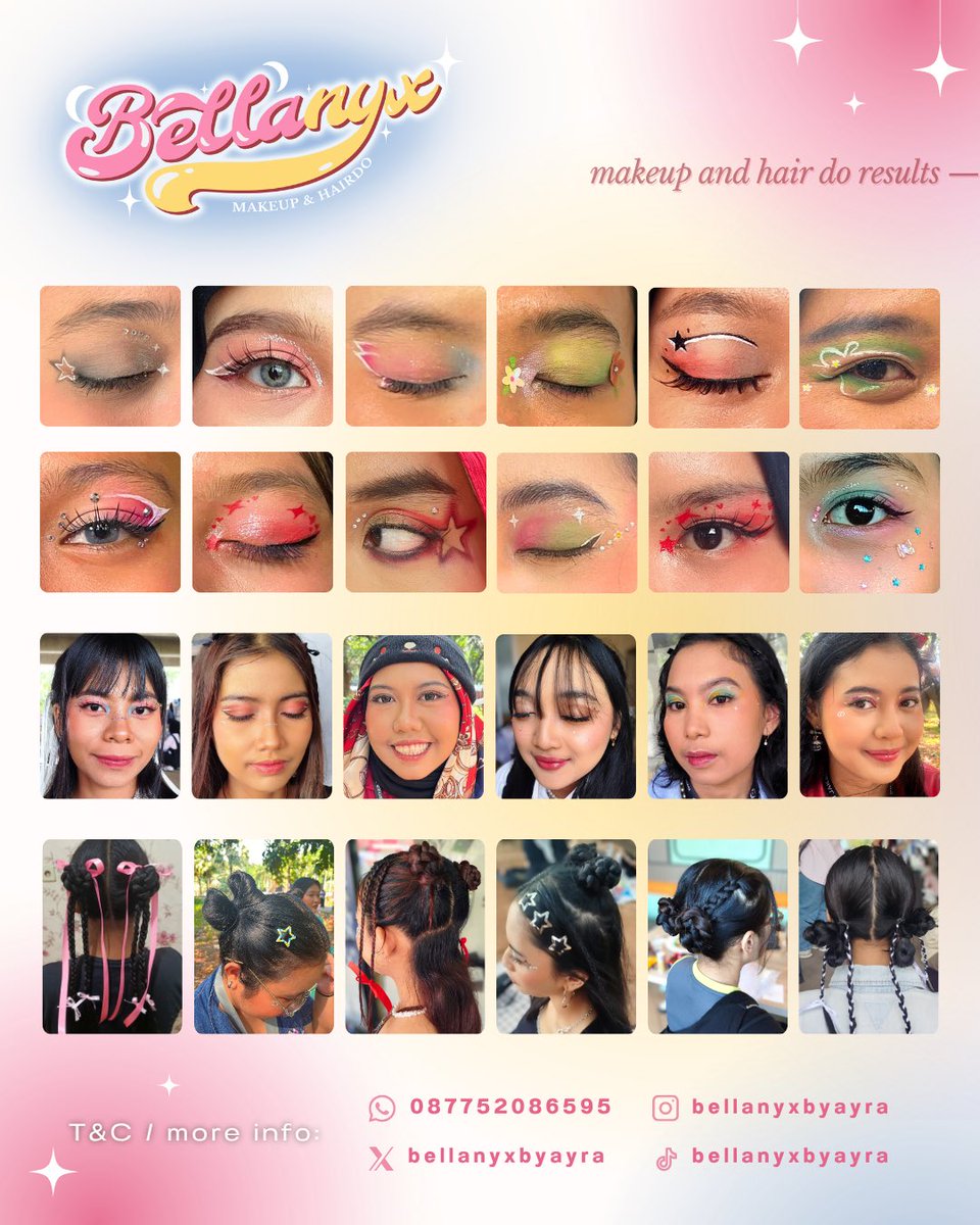 miayamor's tweet photo. Haaii semuanyaa❤️

Buat yang masih cari 
✨JASA MAKEUP &amp; HAIR DO ✨ 
untuk NCT 127 THE REDLINE in Jakarta aku masih open yaa

avail for hotel service juga😚

Boleh langsung dm aku buat pl dan booking 💗

#eyemakeup #makeupkonser #NCT127 #REDLINEinJKT #zonauangㅤ https://t.co/HbQTJWXjen