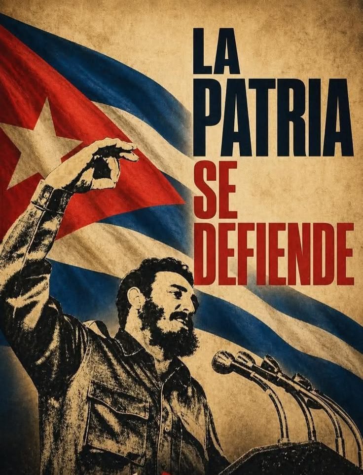 OrgDotuGtmo's tweet photo. 🇨🇺"Si otros transigen, si otros se dejan sobornar, si otros traicionan, #Cuba sabrá mantenerse como ejemplo de una revolución que no claudica, que no se vende, que no se rinde, que no se pone de rodillas."
#FidelPorSiempre 
#CubaEstáFirme 
#Guantánamo 
#LaPatriaSeDefiende https://t.co/p6vsniM1Q9
