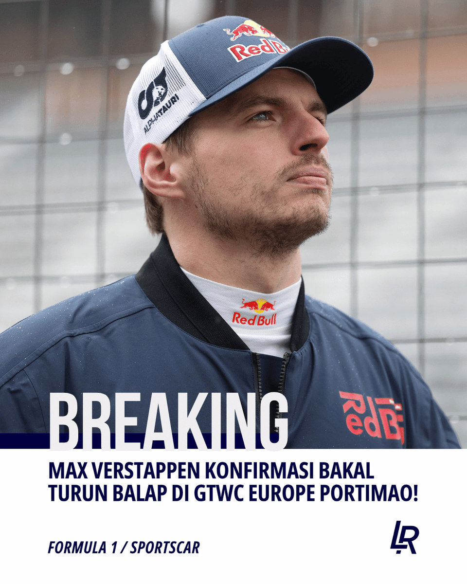 LambeResing's tweet photo. 🚨Max Verstappen mengonfirmasi akan turun balap pada seri penutup GTWC Europe Endurance Cup di Portimao!

Kabar tersebut juga telah dikonfirmasi GT World Challenge Europe, dimana Max akan turun di #3 Verstappen Racing, bersama Chris Lulham dan Ben Barnicoat.

Akhirnyaa https://t.co/UQwQJQD3u9