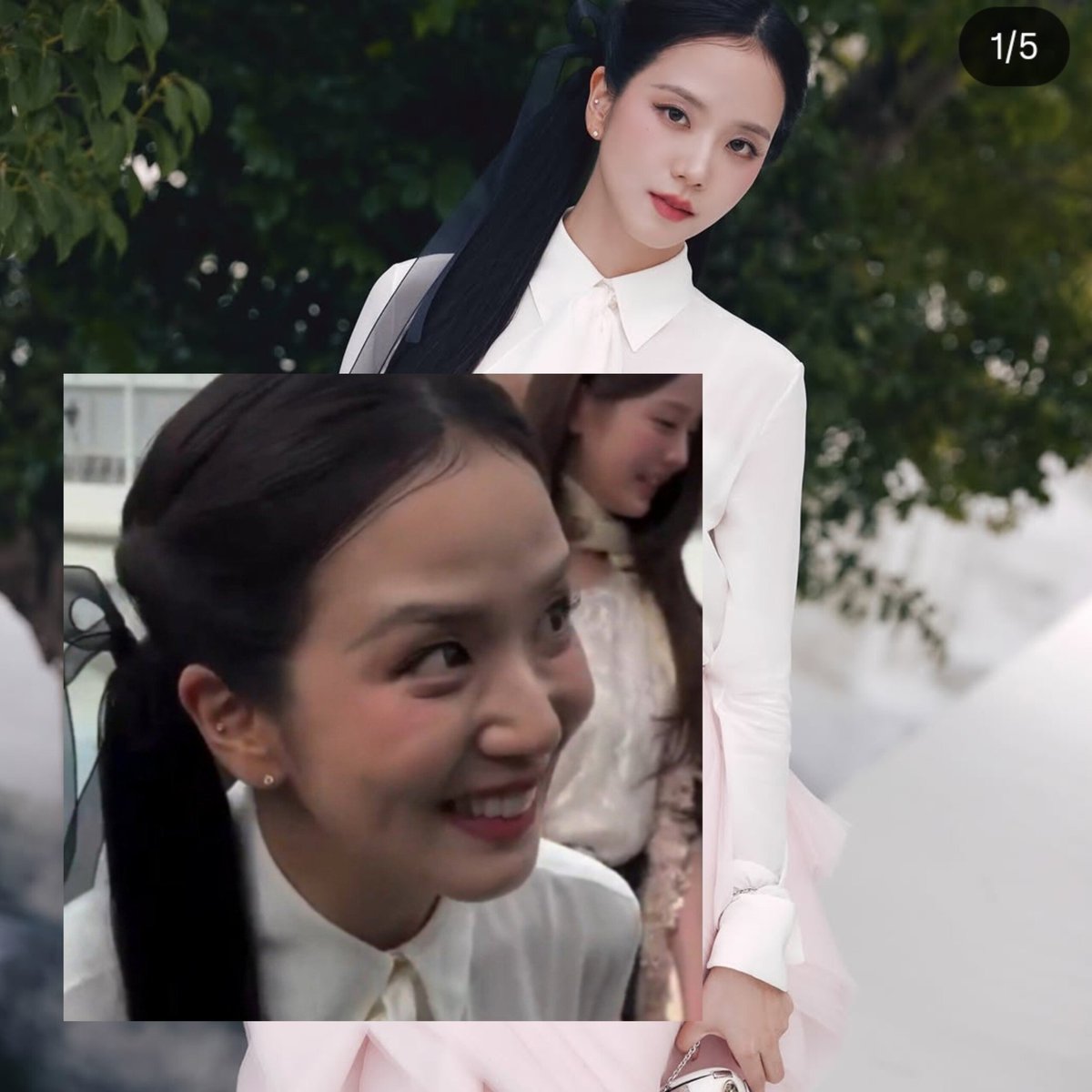 Mcjimin7's tweet photo. Not only did Dior unfollow BLACKPINK’s Jisoo, but she also lost over 100K followers following the event. https://t.co/2nQESxRFVo