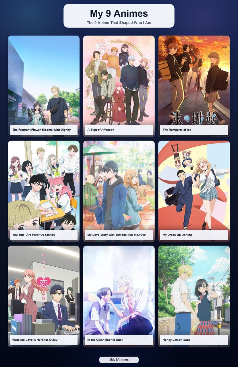 Momosaiyen2's tweet photo. top 9 romances https://t.co/aRgVPv7vst