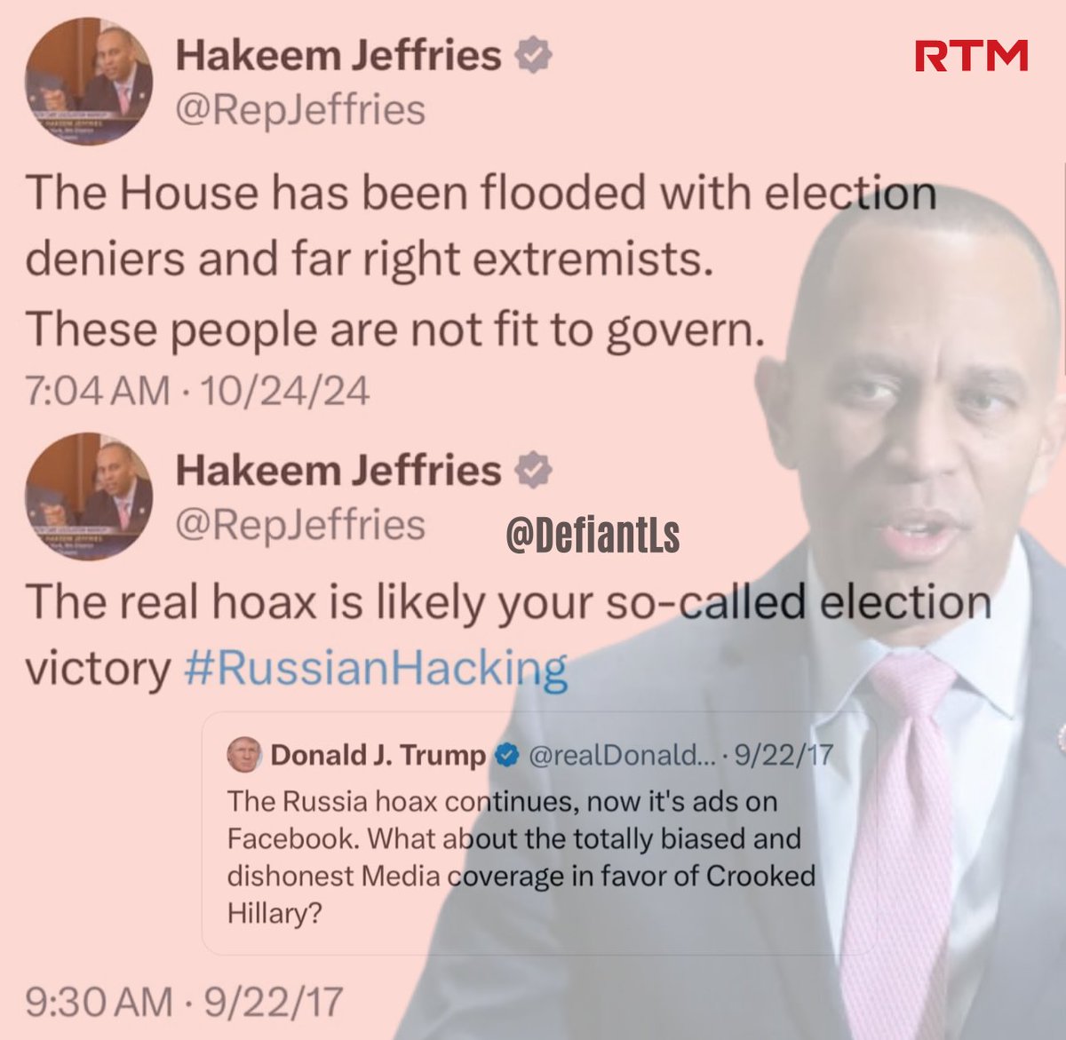DefiantLs's tweet photo. Election denying was cool when you were doing, isn't that right? https://t.co/kPFWkdrH8c