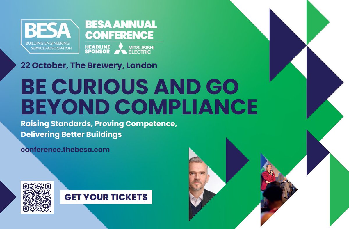 ACRJournal's tweet photo. Go beyond compliance at the BESA annual conference. Join industry leaders for a day of expert insight, practical advice, inspiring speakers and valuable networking. Final tickets are now available – secure yours today by visiting: https://t.co/bmqMRtpT88 https://t.co/VUcfi0bqmY