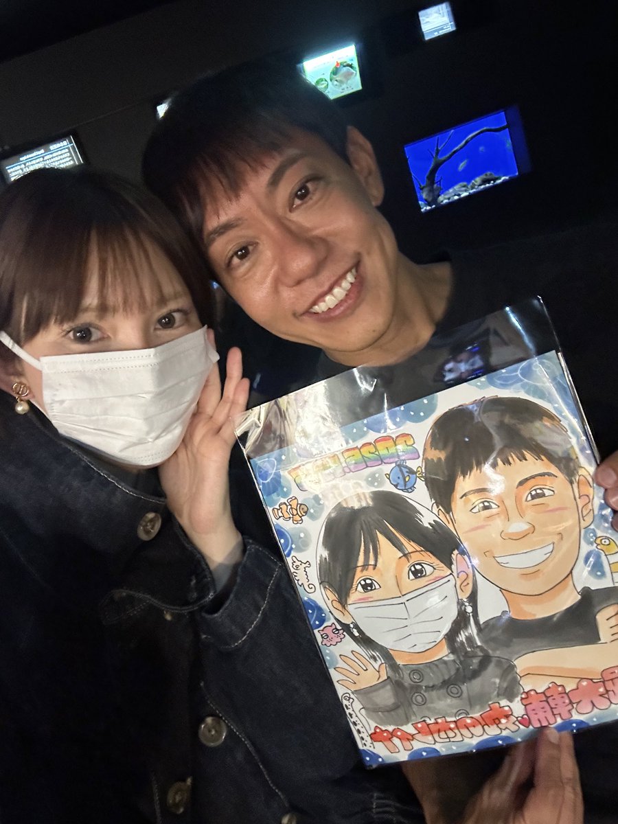 reina_ol_'s tweet photo. 初デートは水族館🐟何してても一緒に過ごすの幸せ https://t.co/UuuFMjmDH9