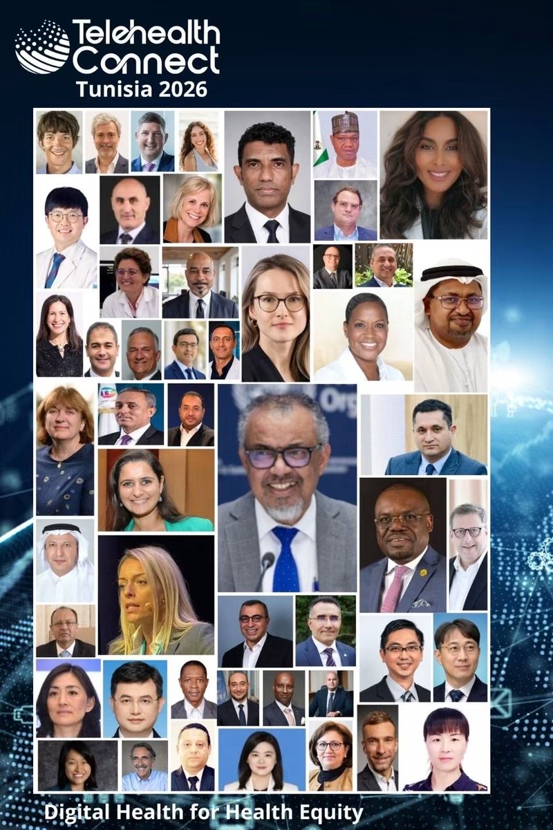ChaouaniSarra's tweet photo. Tunisia’s #TeleHealthConnect2026 Conference adopted "#Tunis Declaration for Equitable, Secure, Sovereign & Human-Centred Digital Health Transformation," calling for stronger health data protection, responsible AI, digital skills & international cooperation https://t.co/Qw4Asf1ayq
