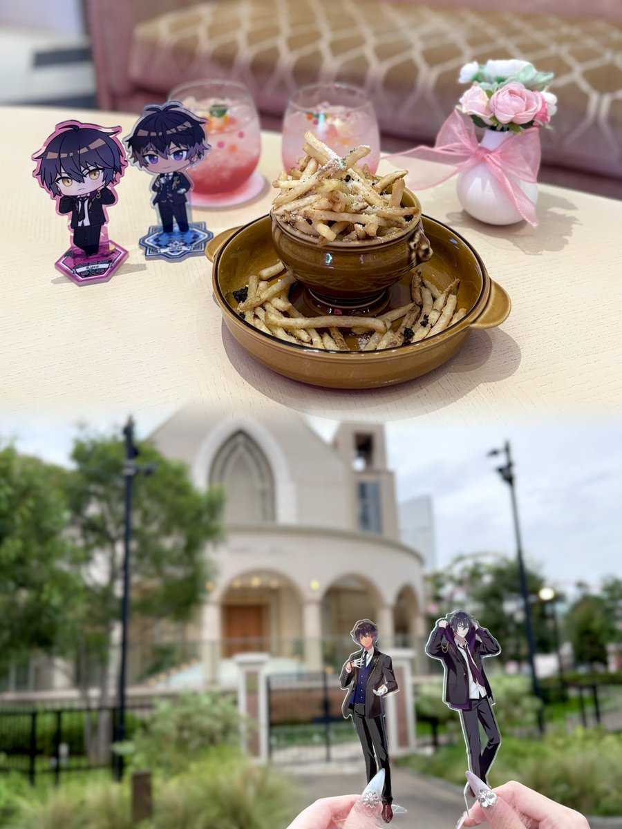 mmnqkl's tweet photo. 美味しいポテトが横浜でも食べれてネ申❣️( ꈍ꒳ꈍ)💞💞
オシャレなカクテルが沢山あって、グラスも色んな種類あって神ポイントすぎました(^ヮ^)ь 
ちょうどカフェ向かう途中、結婚式見かけてとっても素敵だった💞🎀.⋆

📍アニヴェルセルカフェ /  みなとみらい https://t.co/42GhngtAcW
