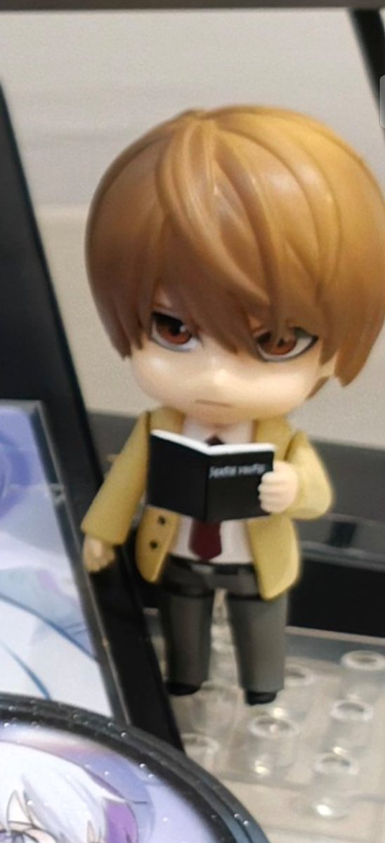 Rizuka_Miku's tweet photo. @SouRizu Udah ditandain mas sama Light Yagami 😂 https://t.co/p7NKMbTIhC