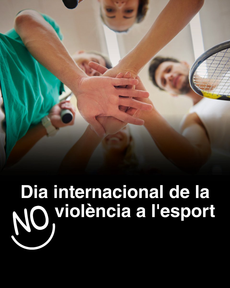 esportcat's tweet photo. Avui, en el Dia Internacional de la No Violència a través de l’Esport, reivindiquem l’esport com una eina de pau, inclusió i cohesió social.

🏃‍♀️ Des del Departament d’@esportcat continuem treballant per un esport lliure de violències, on tothom pugui participar, gaudir i créixer. https://t.co/0LOlJ40sY7