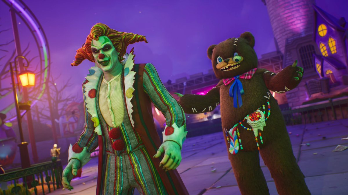 ShiinaBR's tweet photo. HALLOWEEN HORROR NIGHTS FORTNITE SKINS https://t.co/0J3L9qtEHj